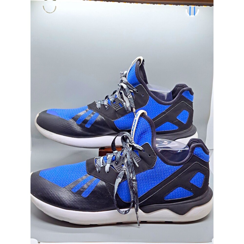 Adidas Originals Tubular Men's 11.5 Blue Black White Sneakers B25953
